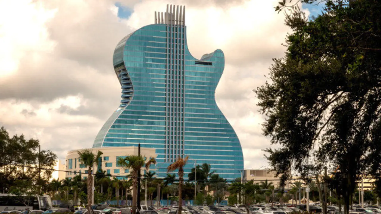 O Seminole Hard Rock Hotel, en Hollywood. CRISTOBAL HERRERA (EFE)