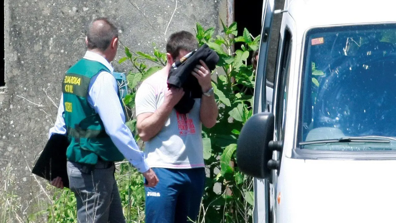 El Chicle, detenido por la Guardia Civil. AGN
