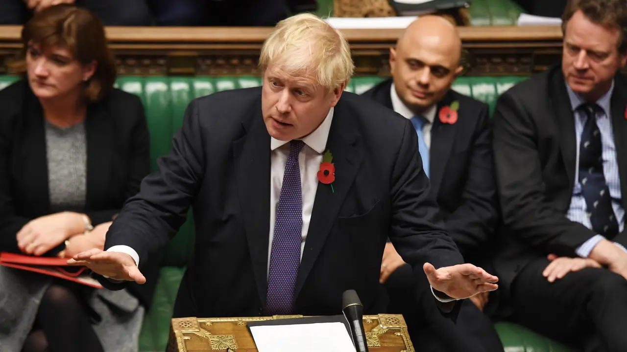 O primeiro ministro, Boris Johnson.EFE