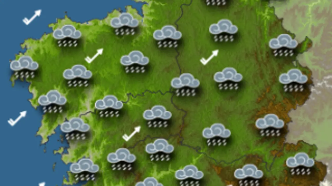 Mapa de clima. METEOGALICIA