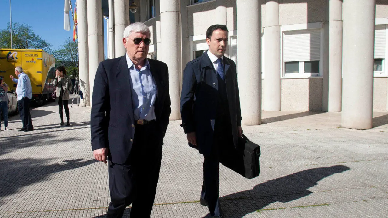 Nené Barral y su abogado en 2016. AEP