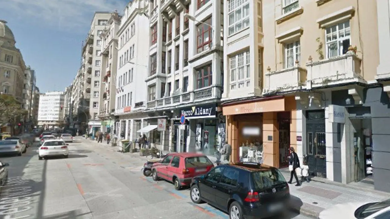 Calle Federico Tapia de A Coru&ntilde;a. GOOGLE MAPS