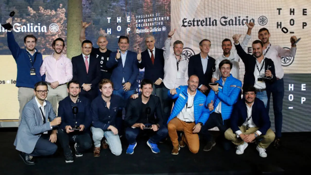 Acto de entrega de premios 'The Hop'