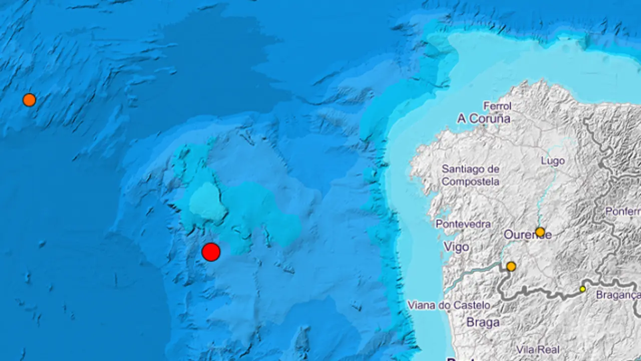 Terremotos rexistrados. IGN
