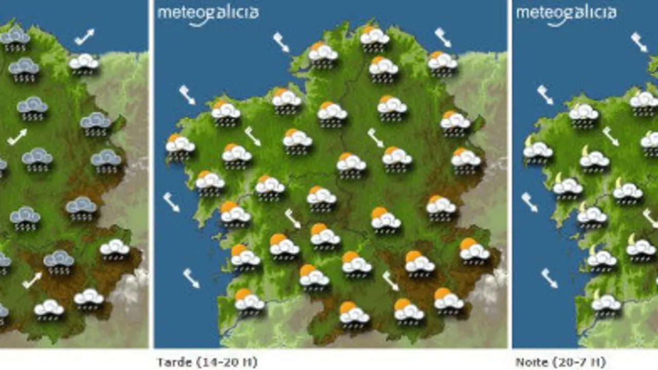 Mapas de previsión. METEOGALICIA