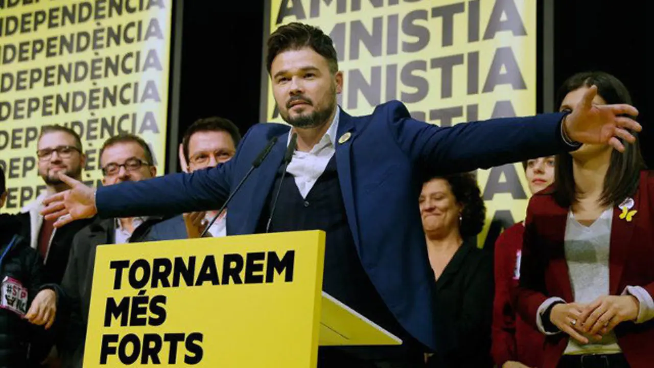 Gabriel Rufián. TONI ALBIR