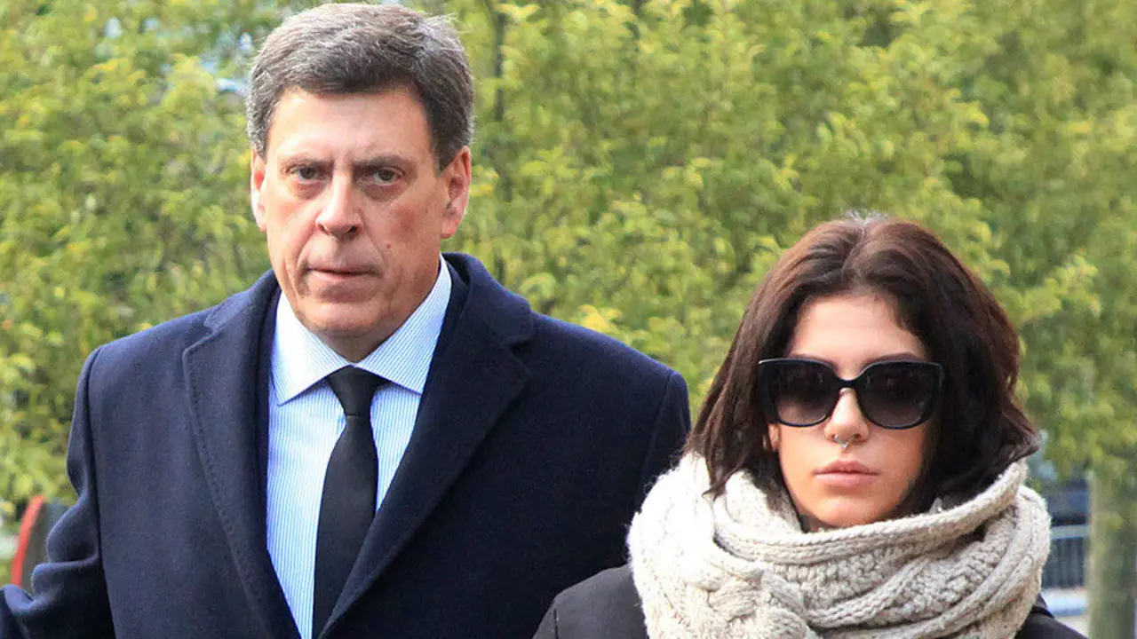 Juan Carlos Quer junto a Valeria Quer. PEPE FERRÍN