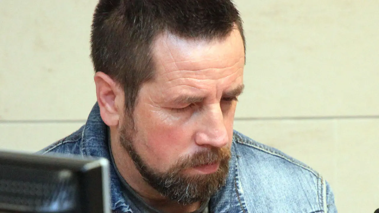 Abuín Gey, El Chicle, durante el juicio por el crimen de Diana Quer. PEPE FERRÍN (AGN)