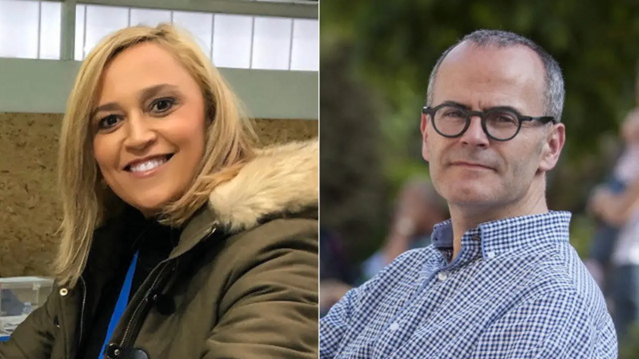 Elena Muñoz e Jesús Vázquez. EP