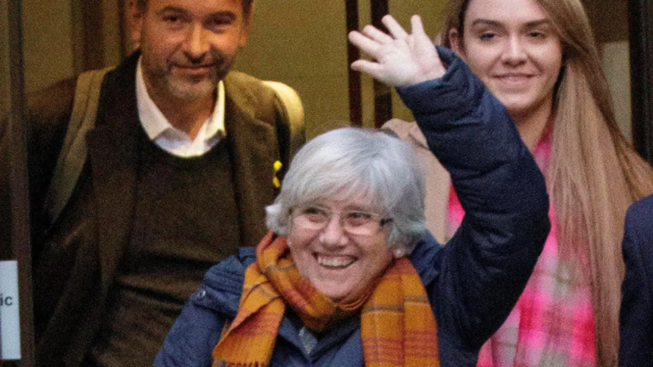 Ponsatí, ás portas da corte do Xerife de Edimburgo. ALAN SIMPSON (EFE)