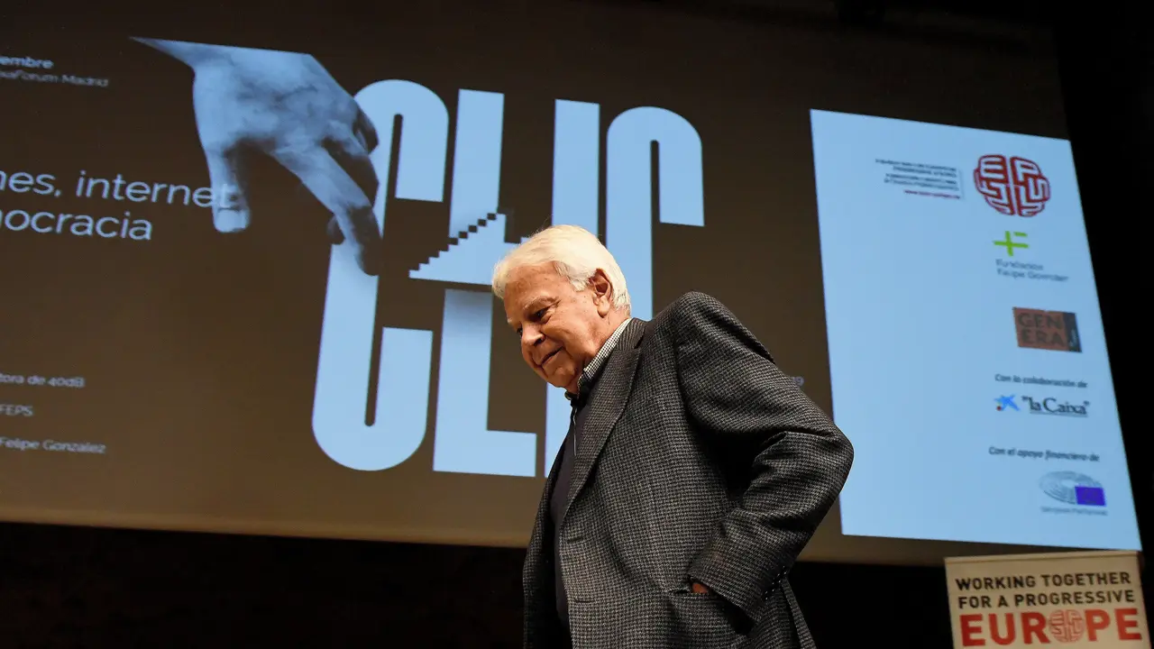 Felipe González. VÍCTOR LERENA (EFE)