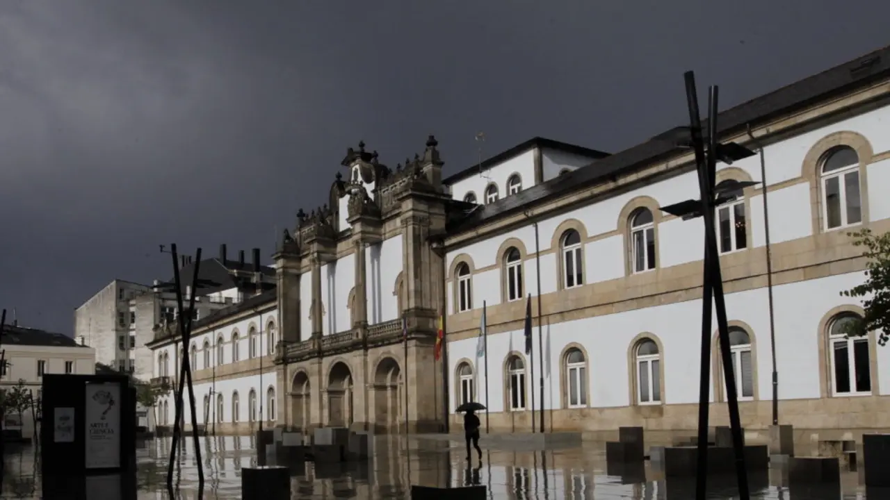 Edificio da Deputaci&oacute;n de Lugo.EP