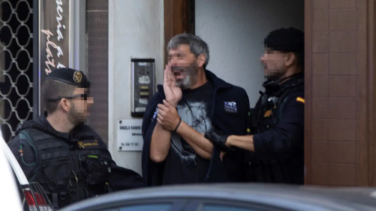 Detención dun dos membros de vos CDR en Sabadell. EFE