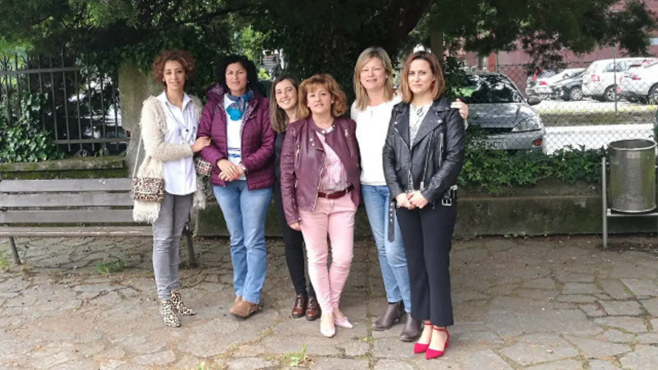 Parte da equipa directiva de ASOCIM. EP