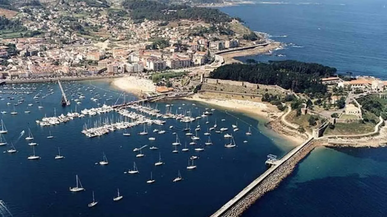Foto aérea de Baiona.DP