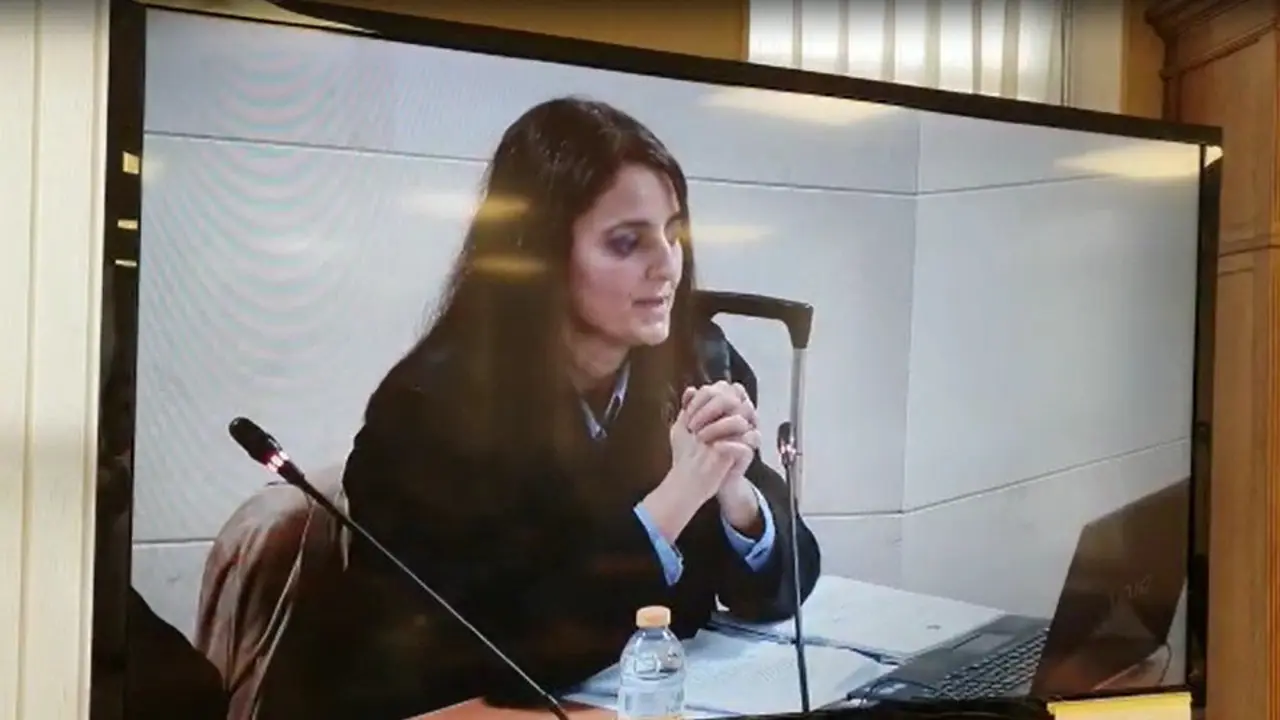 La fiscal Cristina Margalet, durante su alegato. PEPE FERRÍN (AGN)