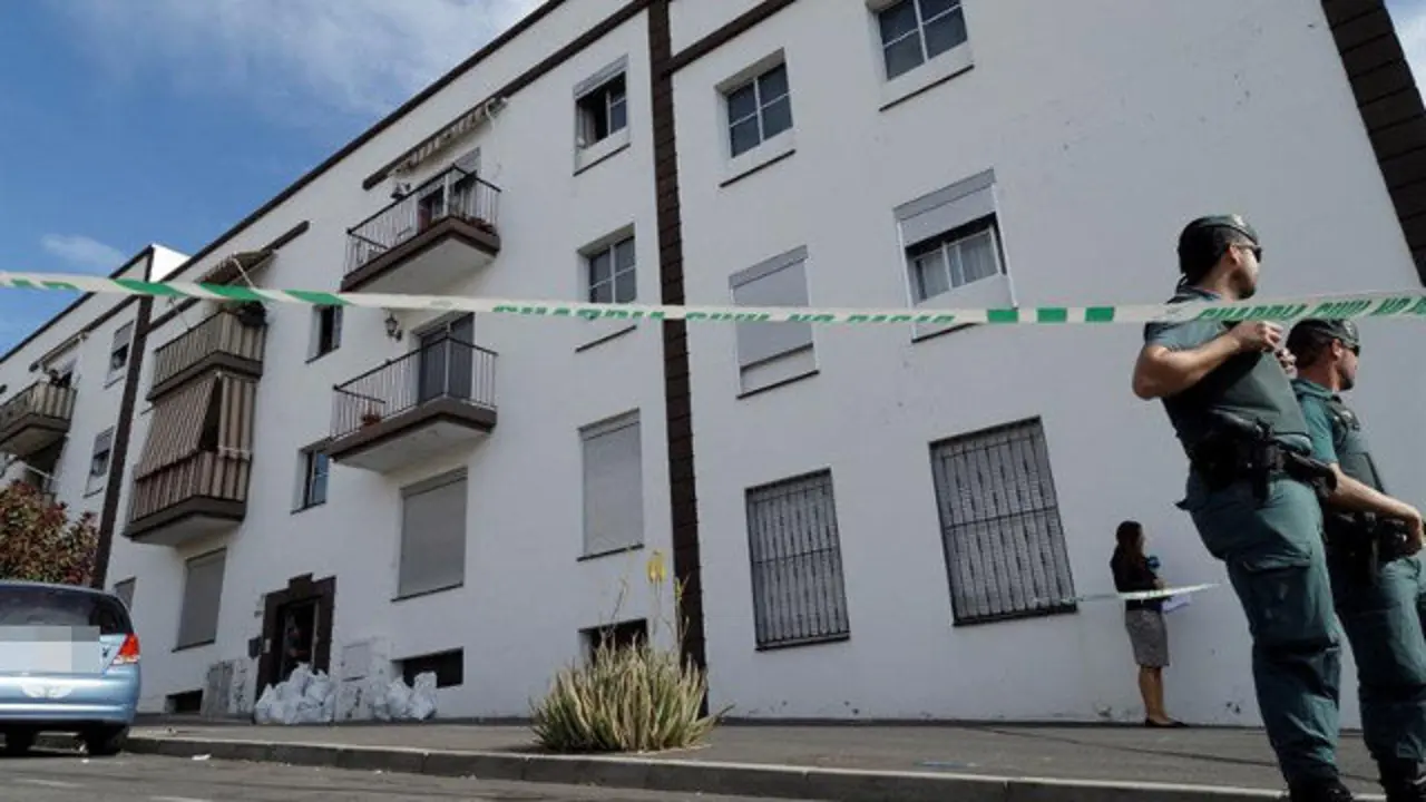 Vivienda en la que ocurrió el suceso. EFE