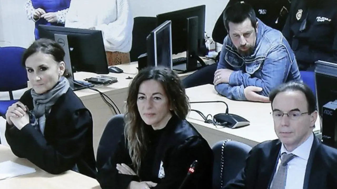 Abuín Gey, durante a lectura do veredicto do xurado. EFE