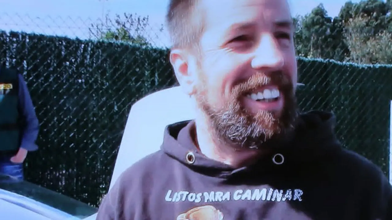 José Enrique Abuín Gey, durante la reconstrucción del crimen llevada a cabo el 15 de junio de 2018 en A Pobra y Asados (Rianxo). PEPE FERRÍN (AGN)