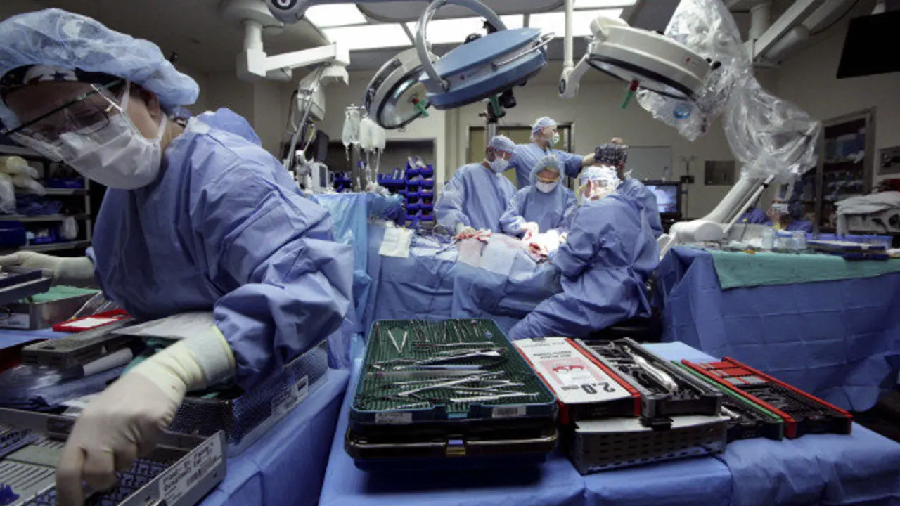 Intervención de un trasplante. ARCHIVO