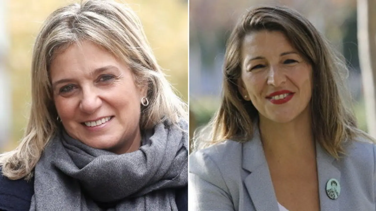Ana Prieto e Yolanda Díaz. AEP