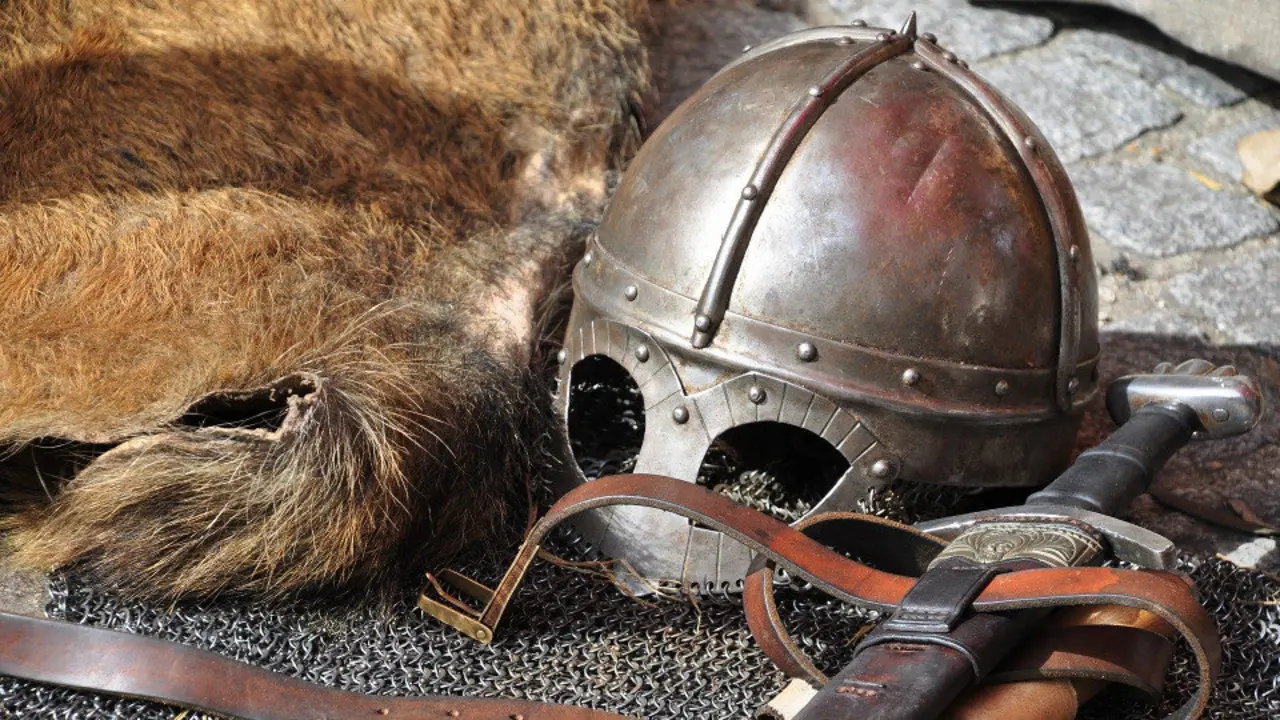 Dispositivos dun cabaleiro medieval. EP