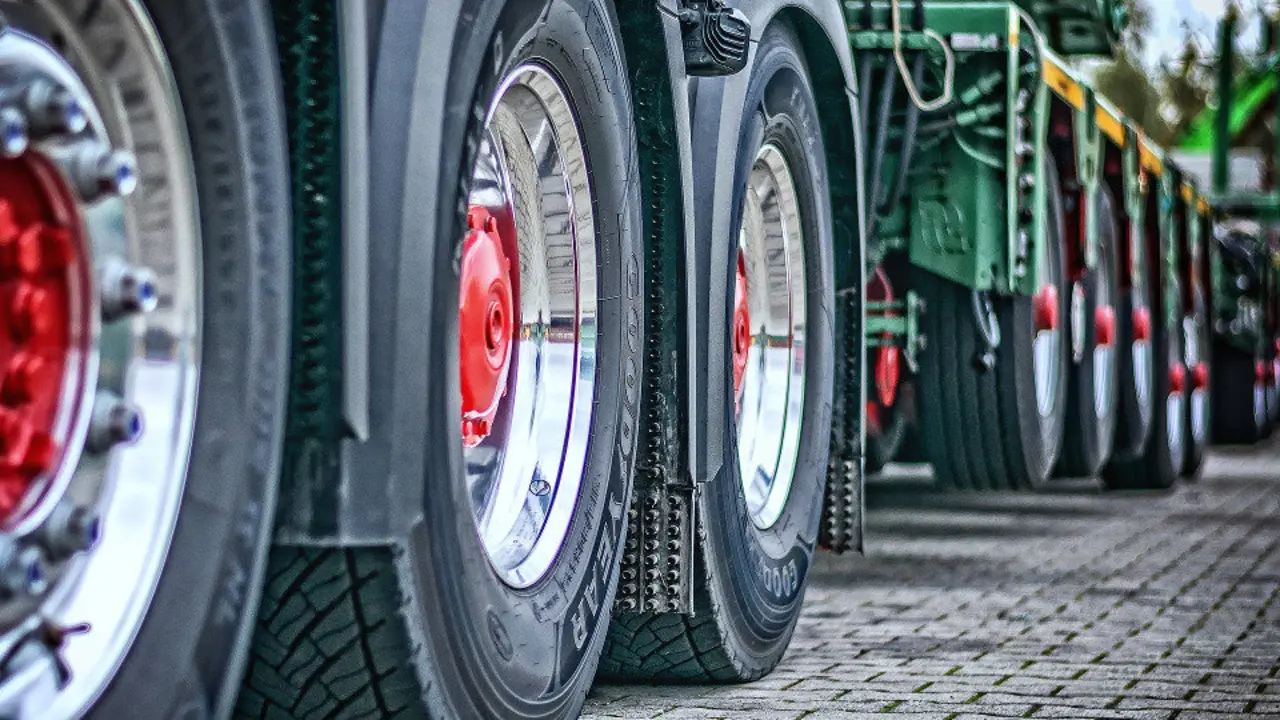 Imagen de archivo de un camión. EP