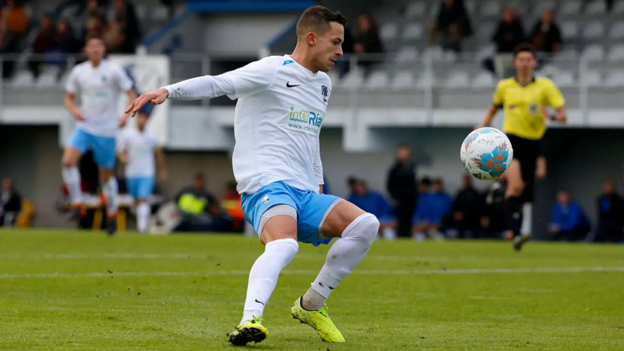 Imaxe do partido entre Castilla La Mancha e Galicia. CEDIDA