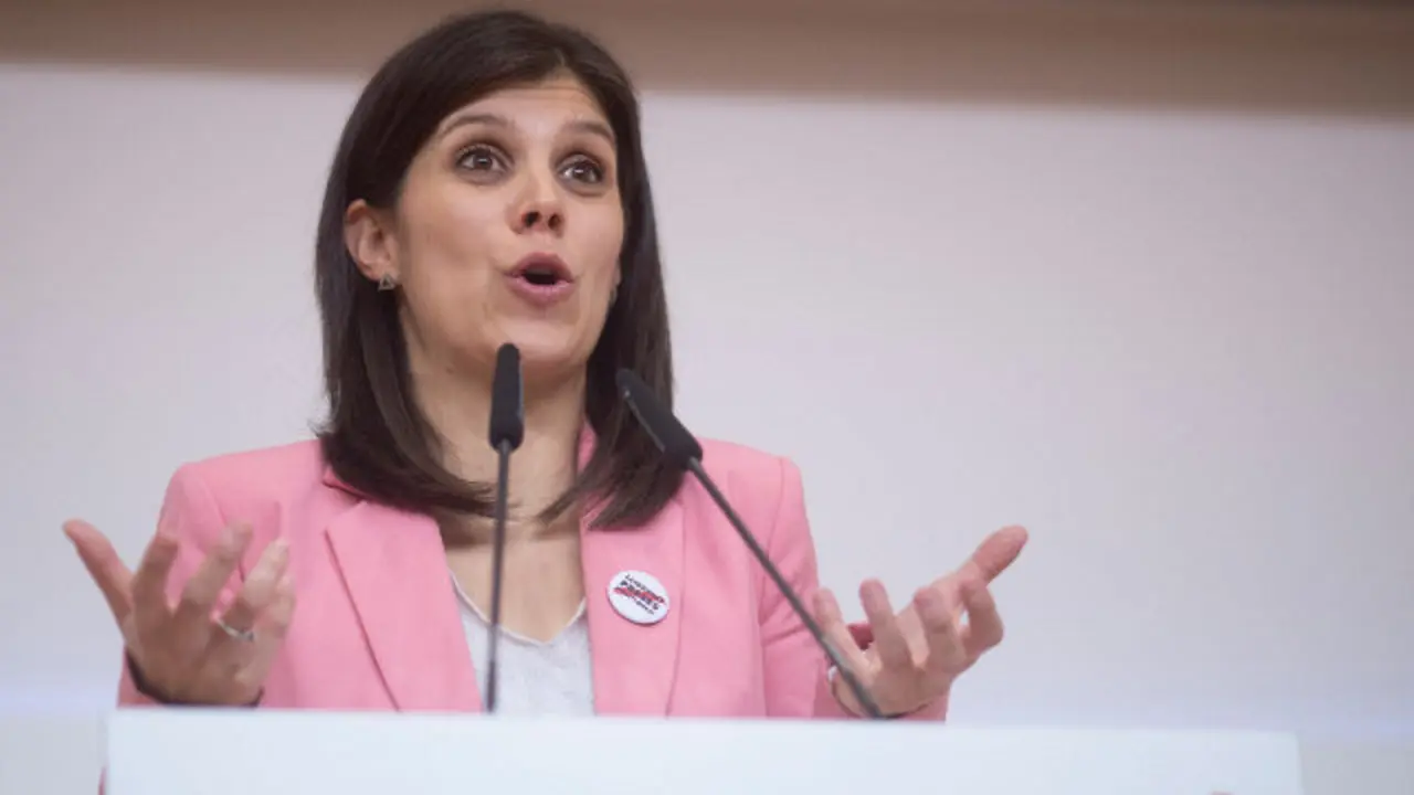 La portavoz de ERC, Marta Vilalta. MARTA PÉREZ (Efe)