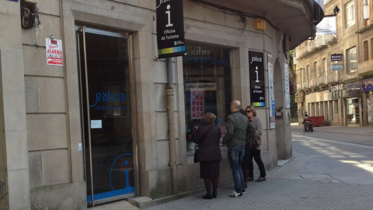 Oficina de turismo de la Xunta en Pontevedra. ADP