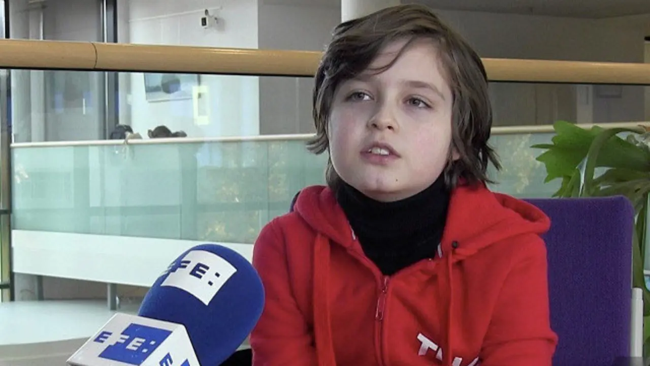 Laurent Simons, estudante universitario de 9 anos. EFE