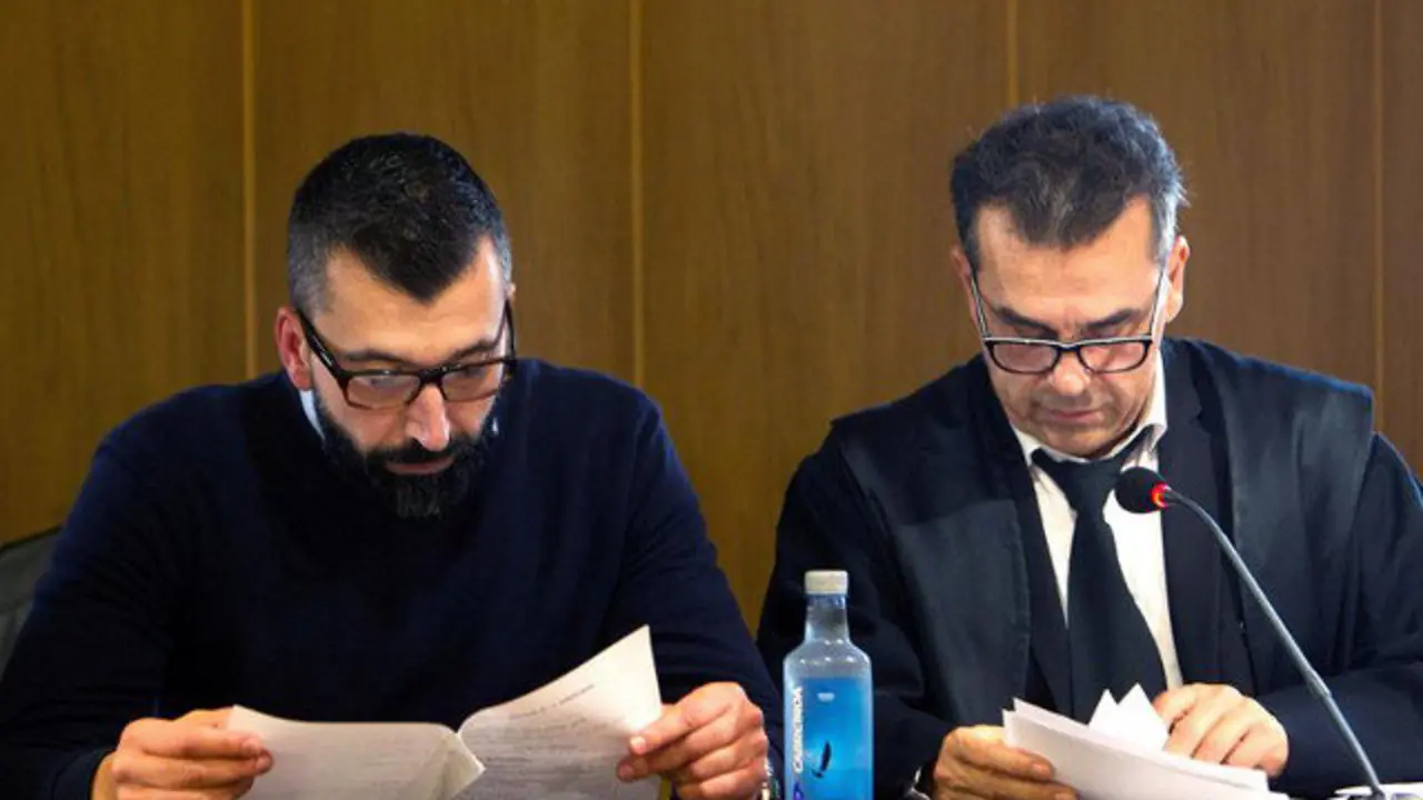 César Adrio, durante el juicio. SALVADOR SAS