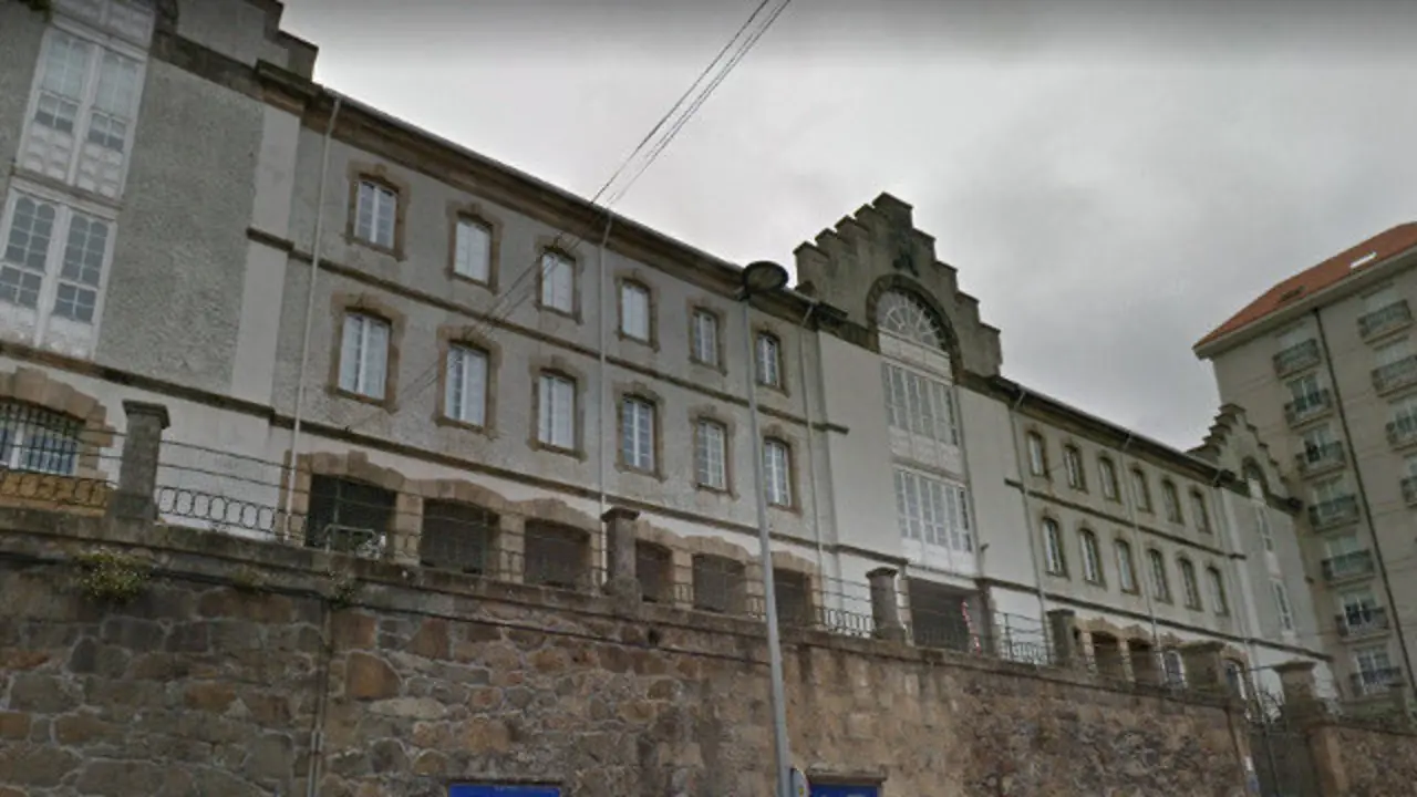 Fachada do colexio Compañía de María de Ferrol. GOOGLE MAPS