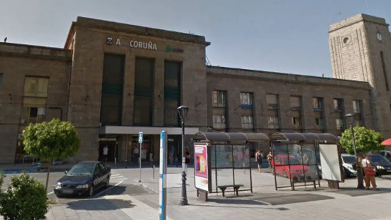 La estaci&oacute;n de tren de A Coru&ntilde;a. ARCHIVO
