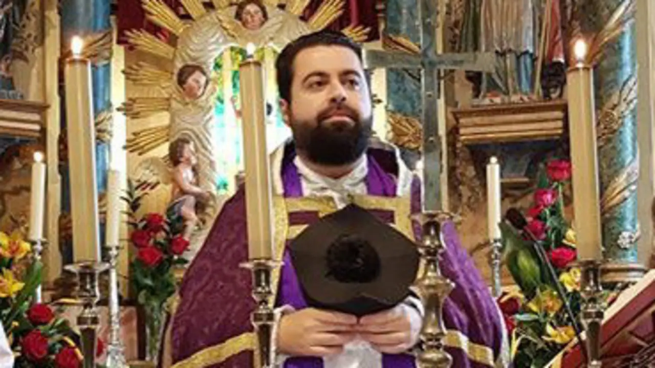 El párroco de Baio. UNIDAD PASTORAL DE ZAS (FACEBOOK)