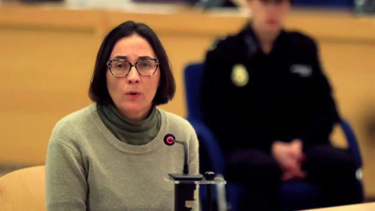 Lucía E.C., la vecina de Viveiro juzgada en la Audiencia Nacional. FERNANDO ALVARADO