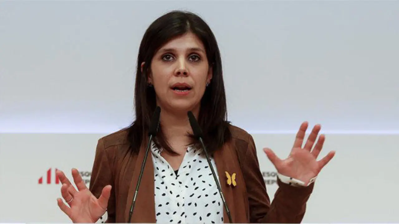 La portavoz de ERC, Marta Vilalta QUIQUE GARCÍA