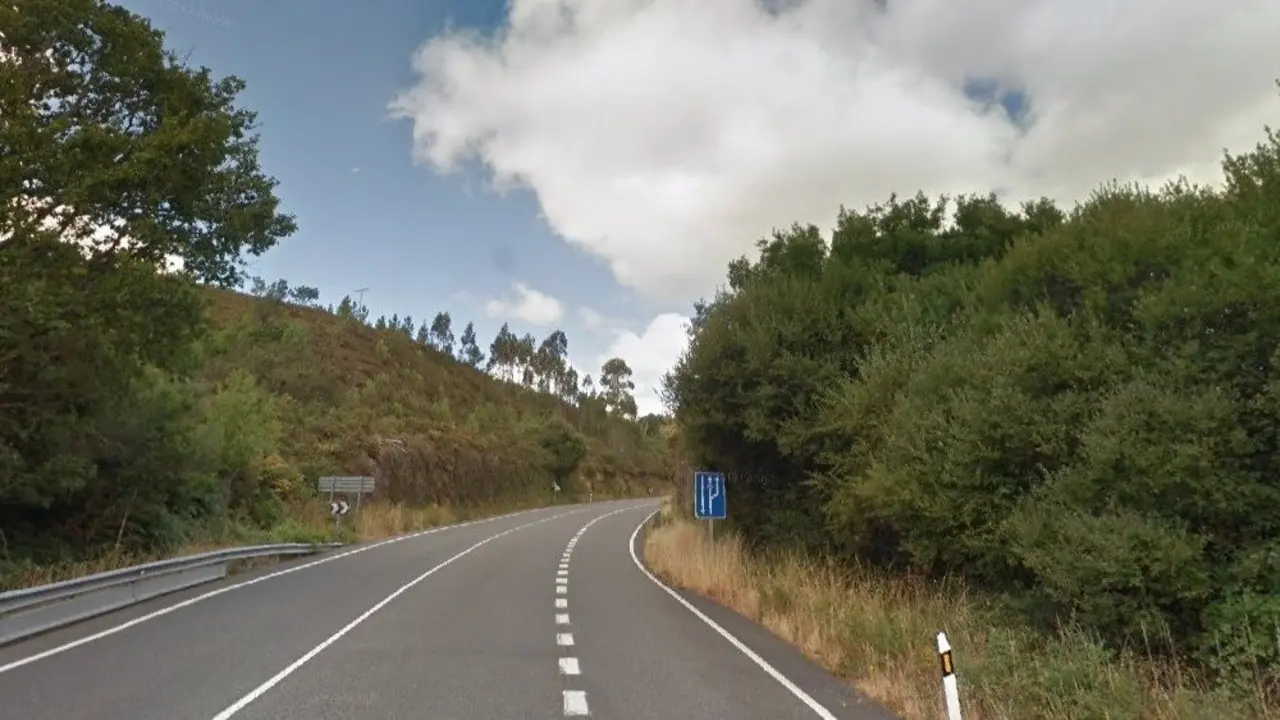 Un tramo de la N-541. GOOGLE MAPS