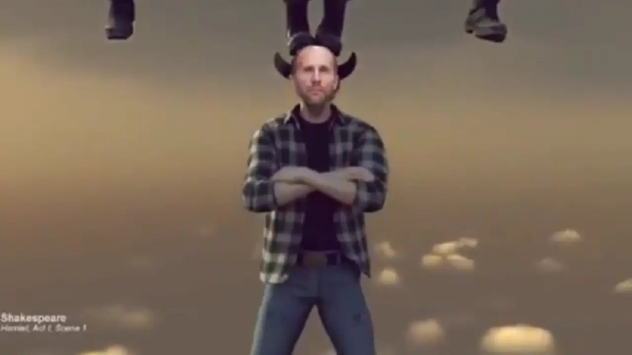 Jácome, no lugar de Chuck Norris. TWITTER