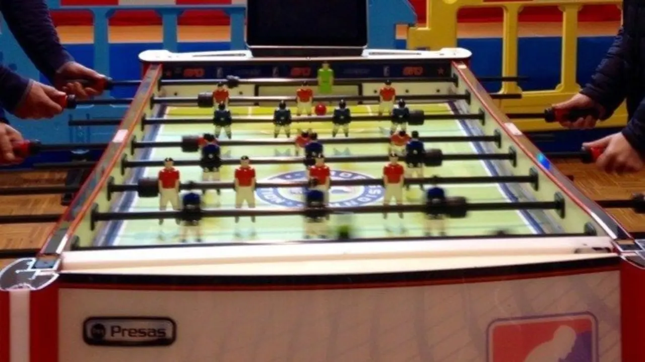 Un futbolín. ARQUIVO