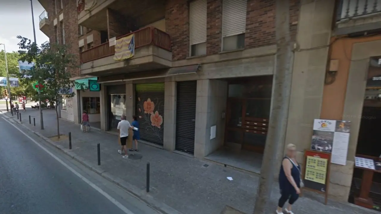El intento de homicidio tuvo lugar en el número 28 de la Ronda Ferran Puig de Girona. GOOGLE MAPS