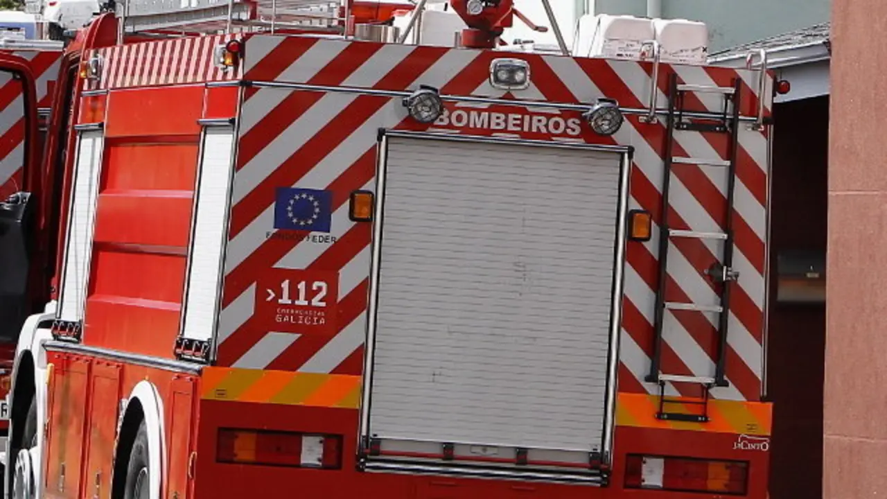 Un camión de Bombeiros. ARCHIVO
