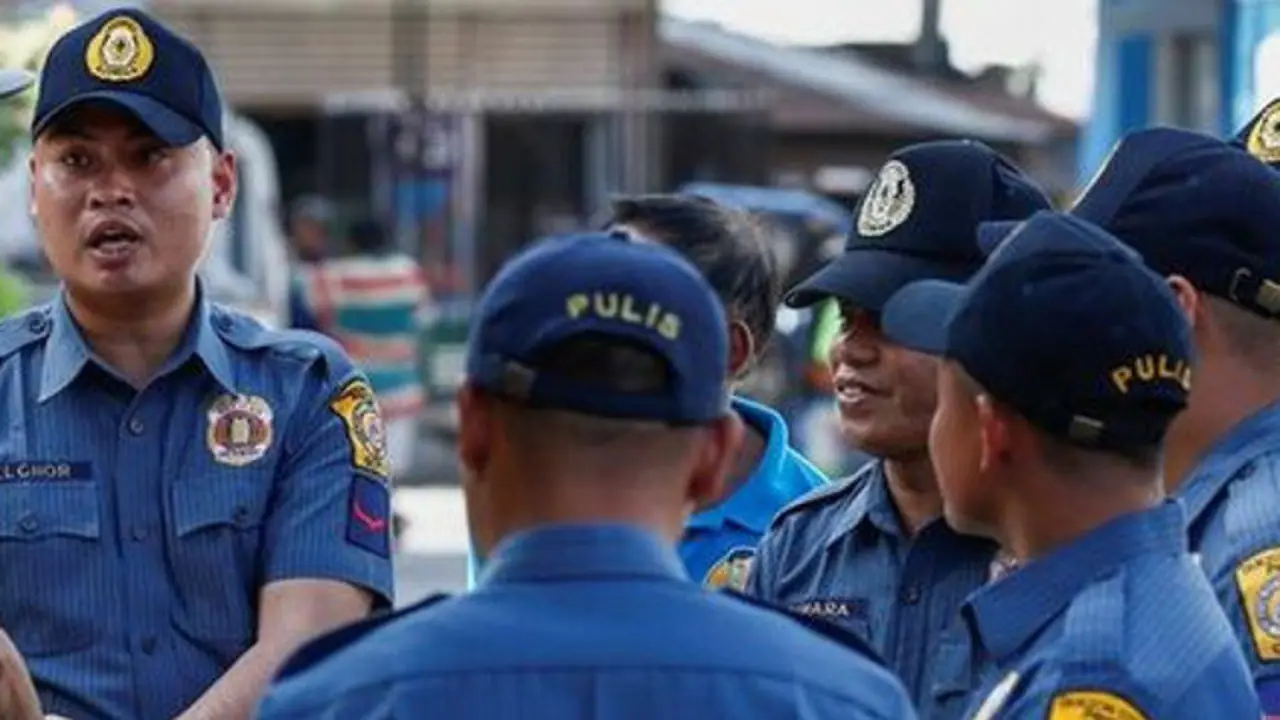 Policías filipinos, en una imagen de archivo. EFE