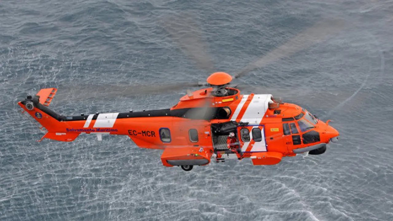 Helicóptero Helimer 401. SALVAMENTO MARÍTIMO