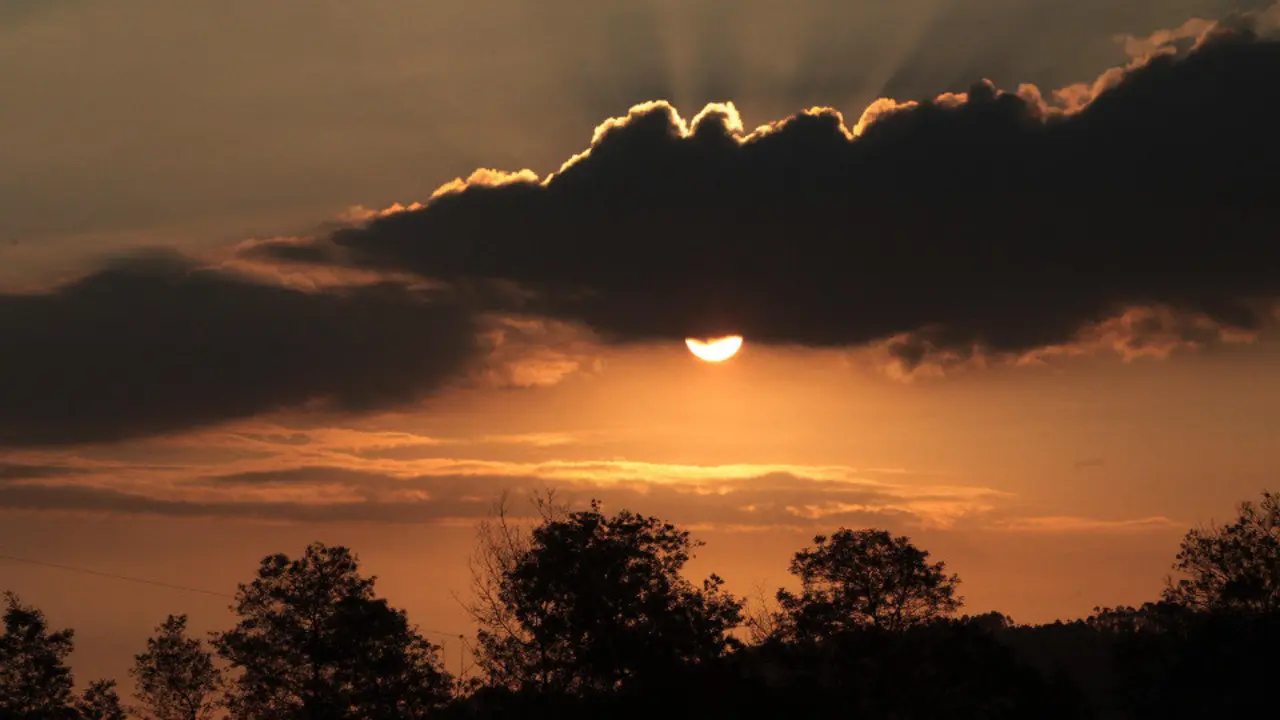 Imagen de un atardecer. RAFA FARI&Ntilde;A