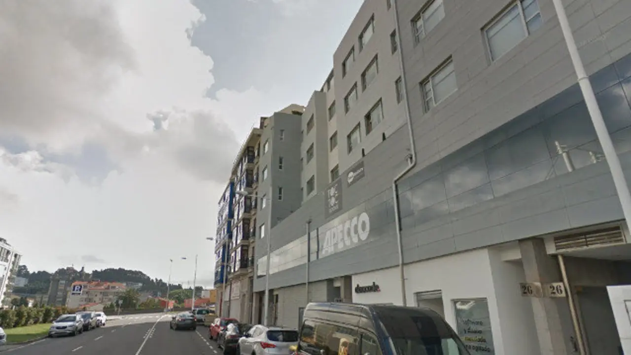 Rúa Mendaña de Neyra, na Coruña. GOOGLE MAPS