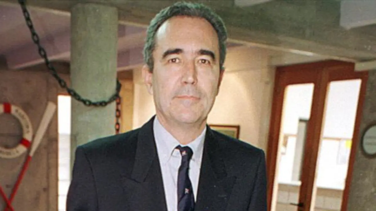Gustavo Ortega, a su llegada a Burela en 1999. AEP