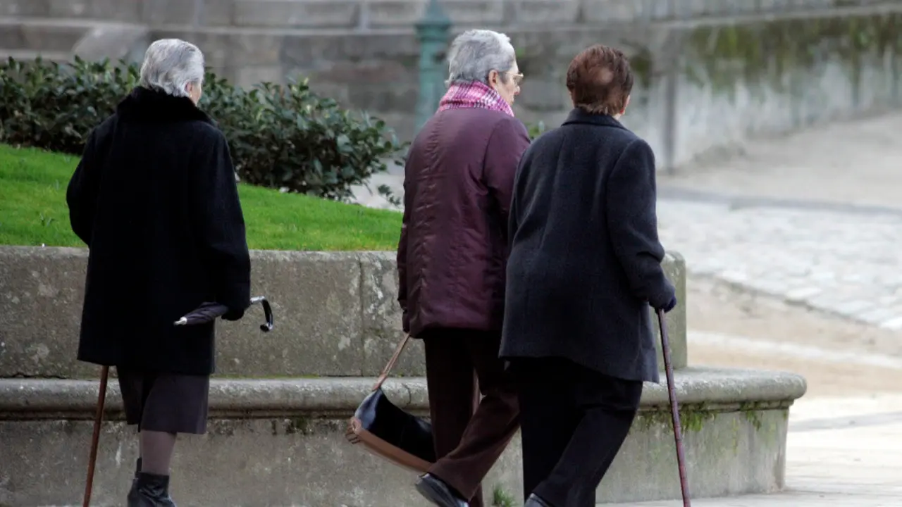 Un grupo de pensionistas. AEP