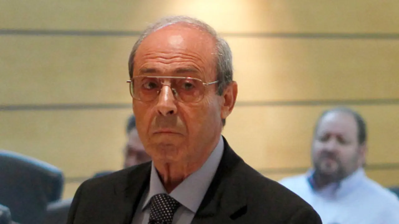 Miguel Planchuelo, durante el juicio por los atentados de los bares Batzoki y Consolation, en 2011.AEP