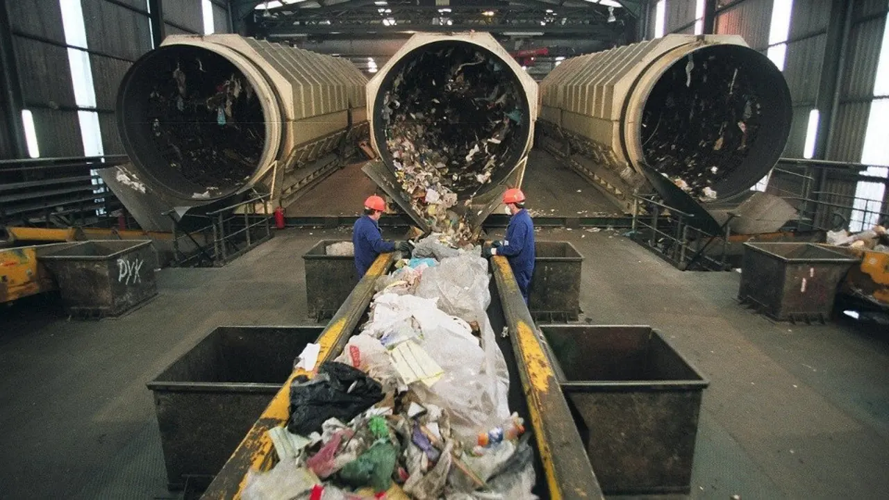Planta de tratamento de residuos de Sogama en Cerceda. EP